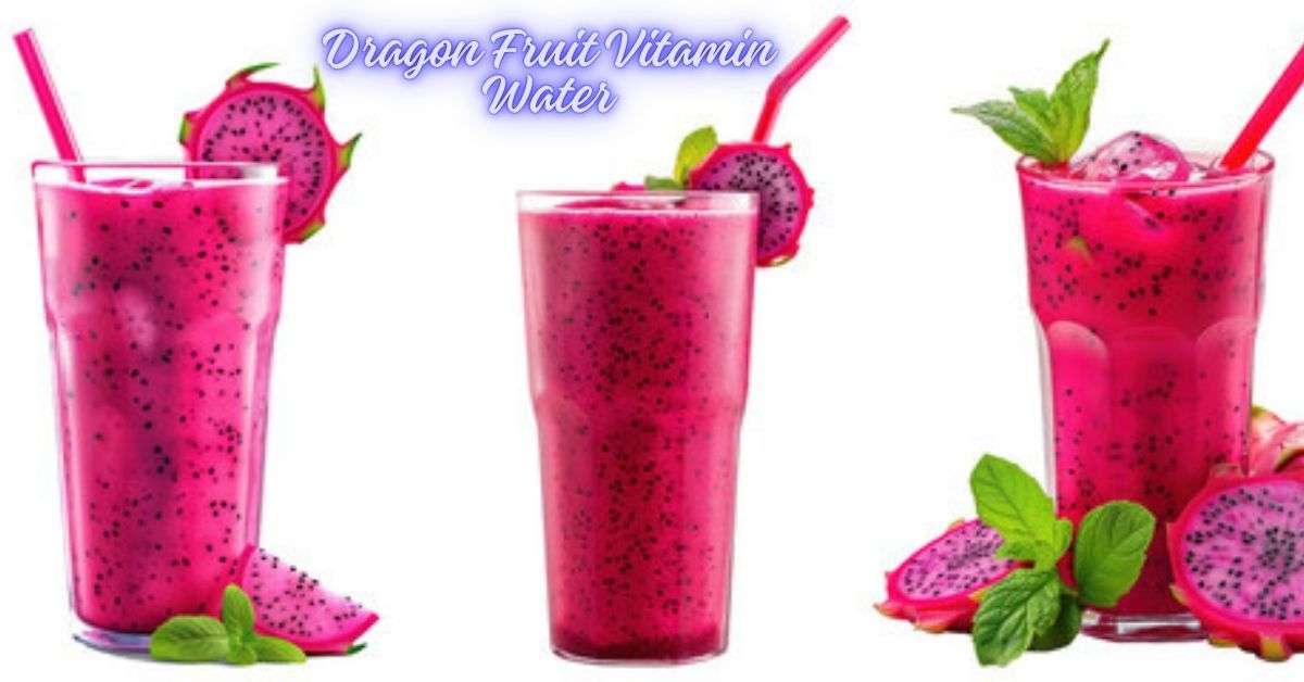 Dragon Fruit Vitamin Water: A Simple, Healthy Drink