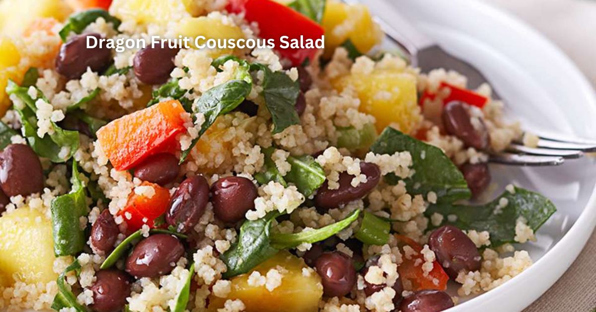 Dragon Fruit Couscous Salad