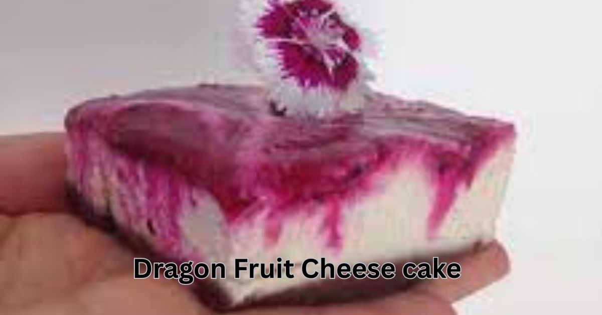 Dragon Fruit Cheesecake